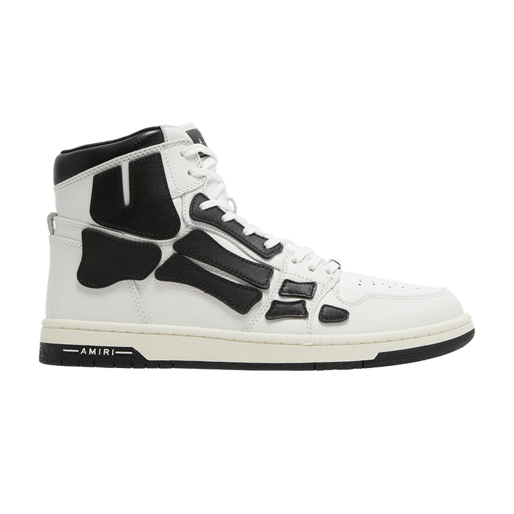 Amiri Skel Top High 'White Black'