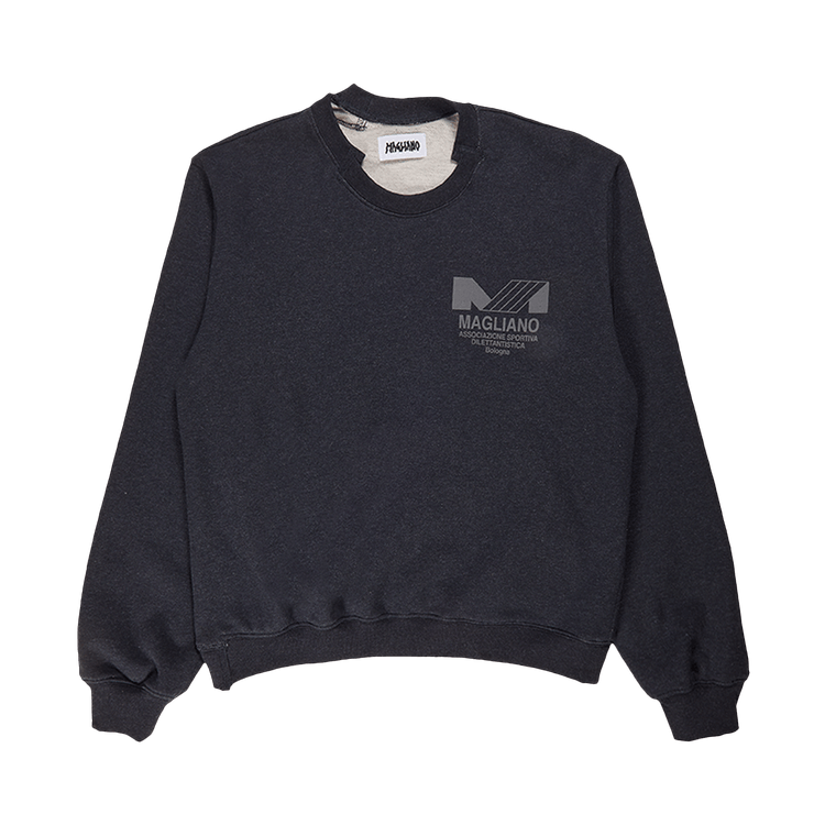 Magliano Polisportiva Crewneck Sweatshirt 'Black'