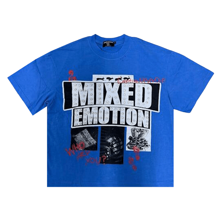 Mixed Emotion Lost Identity Tee 'Blue'