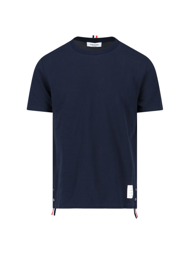 Thom Browne RWB Striped Crewneck T-Shirt
