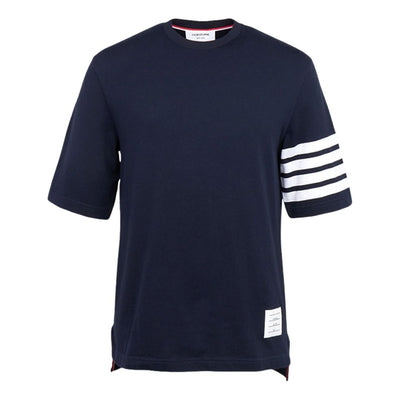 THOM BROWNE Short Sleeve T-Shirt 'Navy'