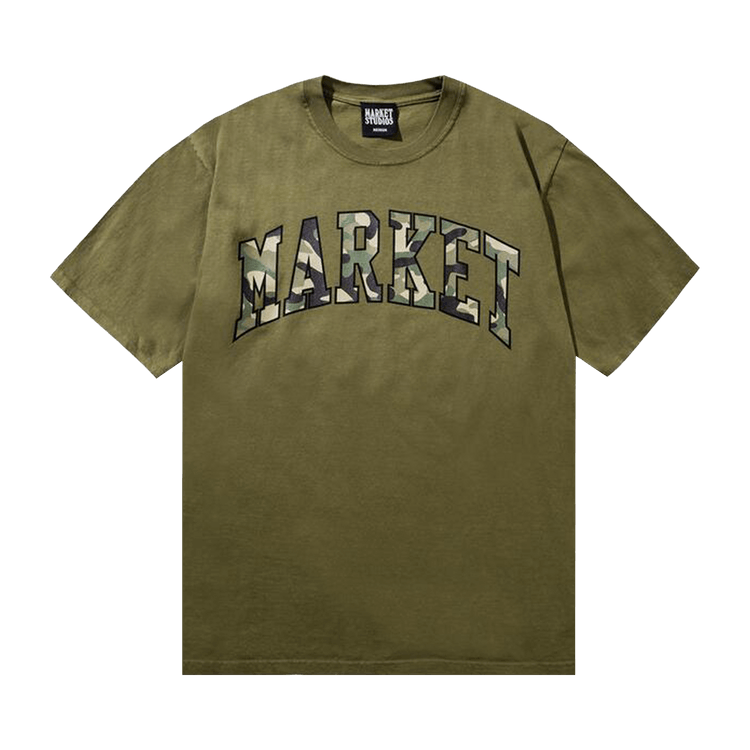 Market Camo Arc T-Shirt 'Sphagnum'