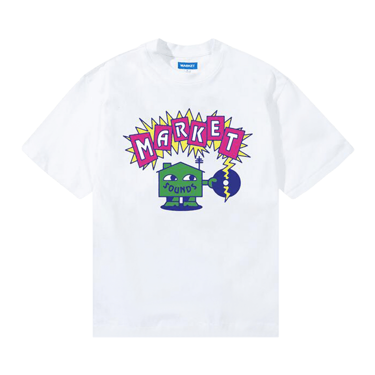 Market Sounds T-Shirt 'White'