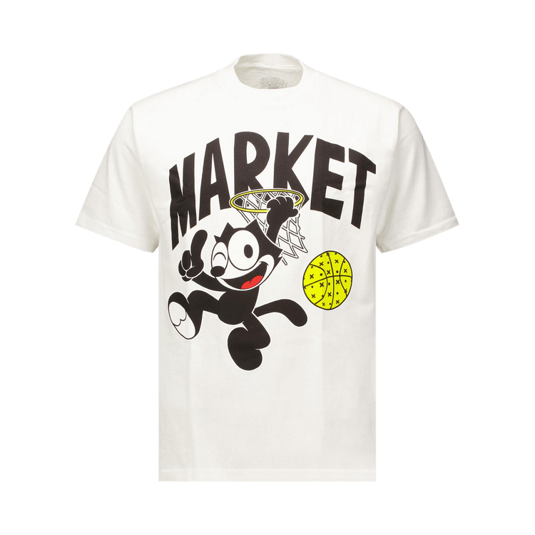 Market x Felix the Cat Dunking Tee 'White'