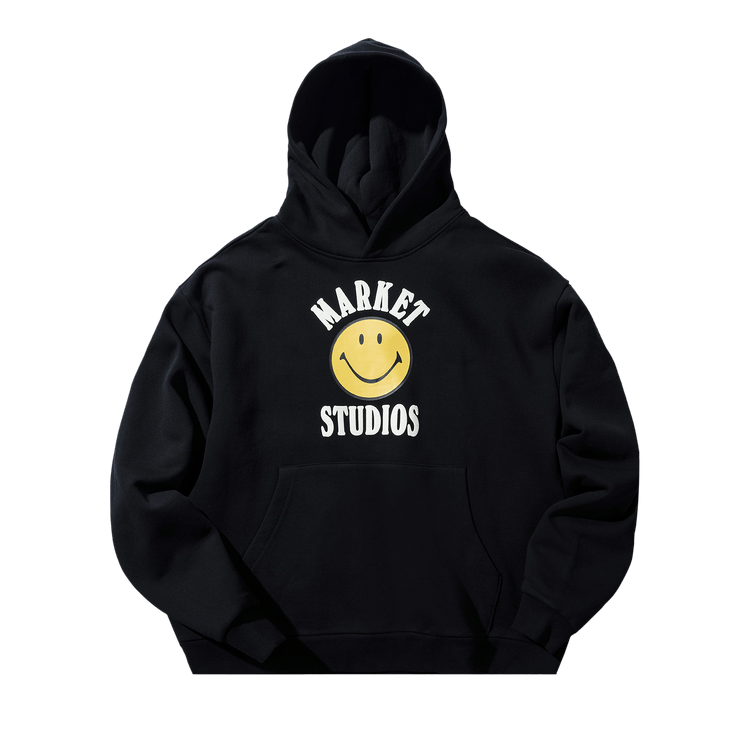 Market Smiley Lockup Hoodie 'Black'