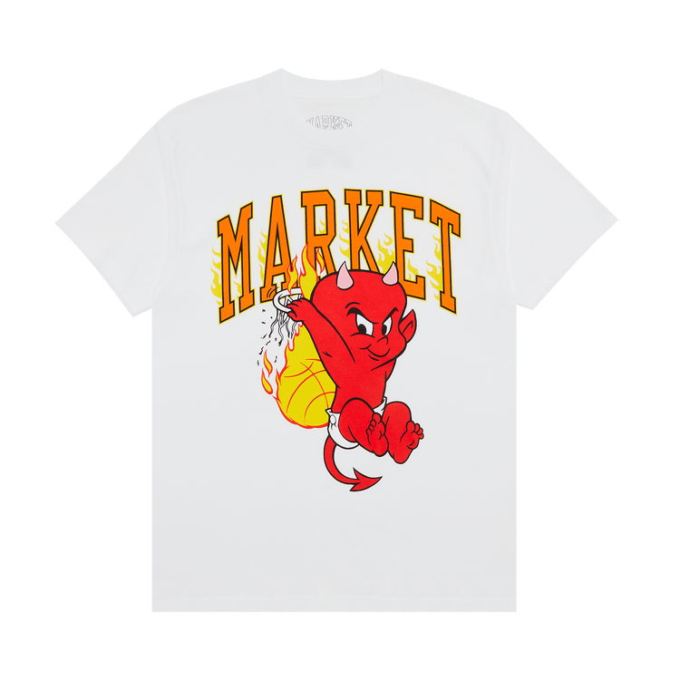 Market Hot Stuff Dunk Tee 'White'