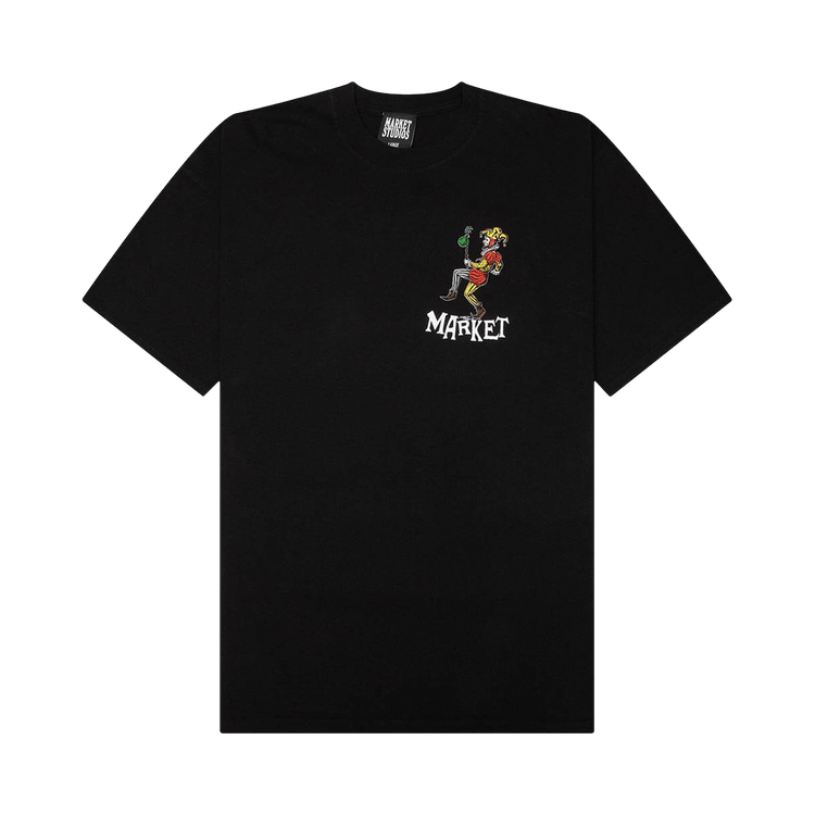 Market Call My Jester T-Shirt 'Black/Dark Green'