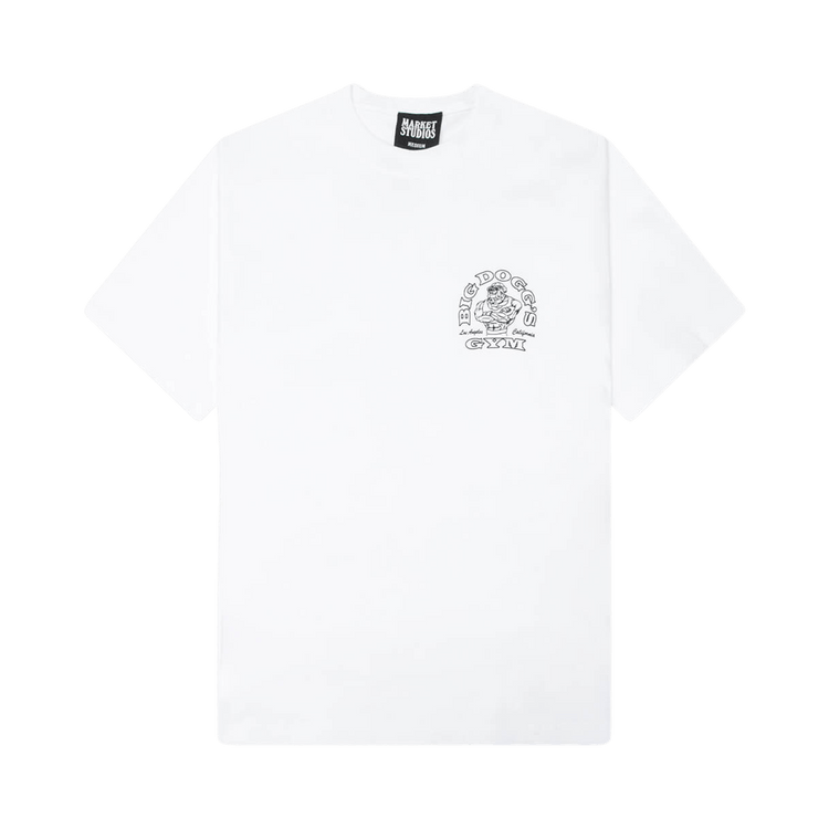 Market Hard In The Yard T-Shirt 'White'