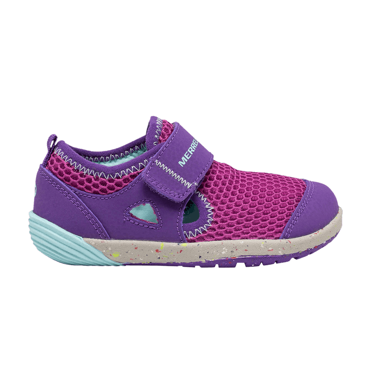 Merrell Bare Steps H2O Little Kid 'Purple Turquoise'