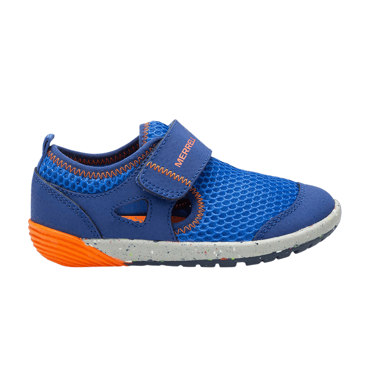 Merrell Bare Steps H2O Little Kid 'Blue Orange'