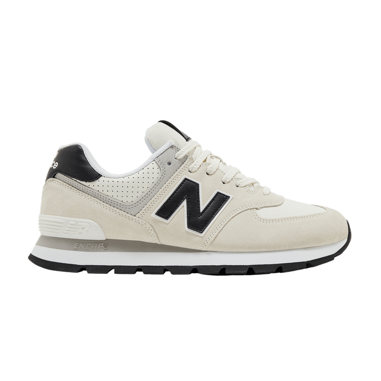 New Balance 574 Rugged 'White Black'
