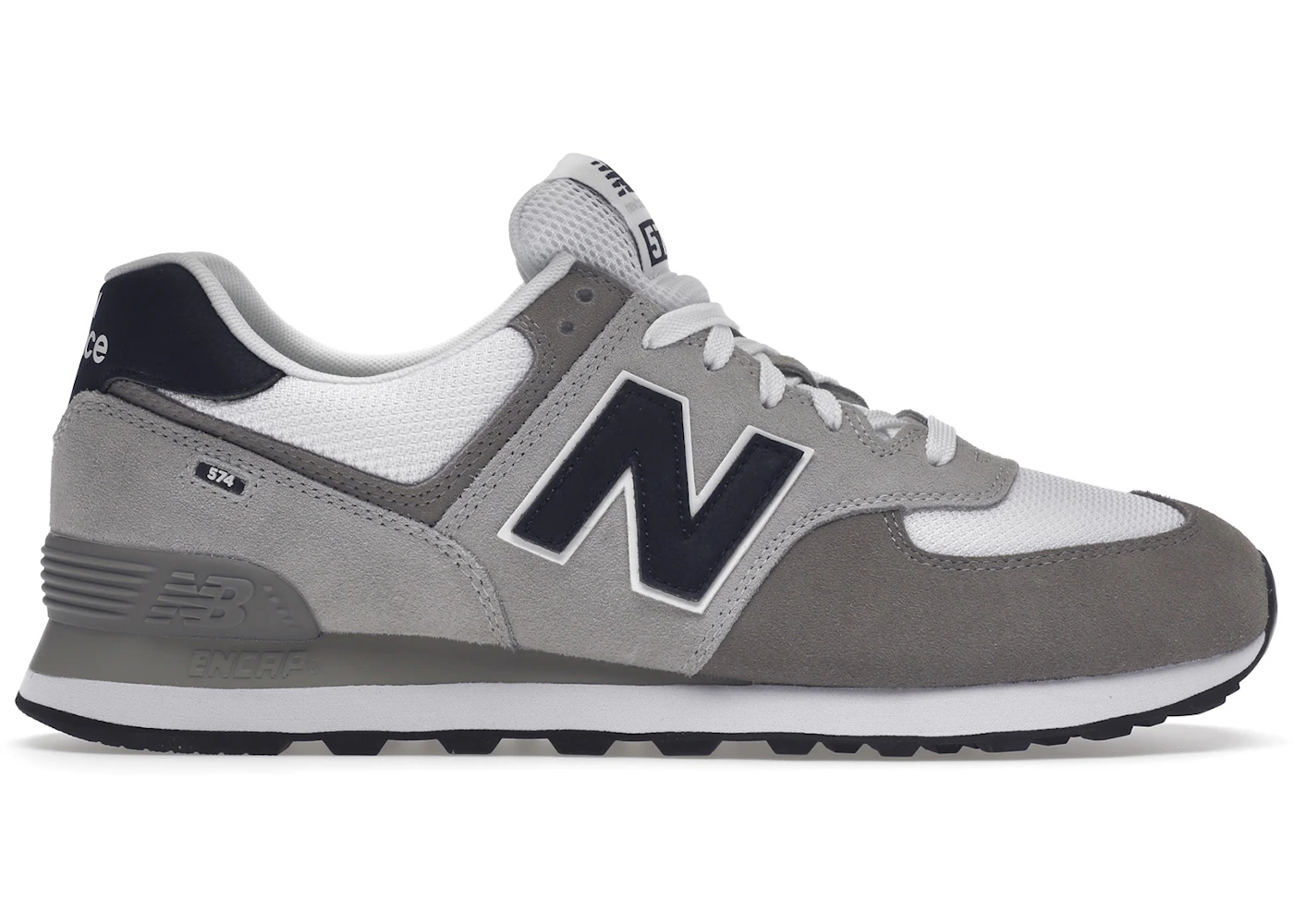 New Balance 574 Grey White Navy