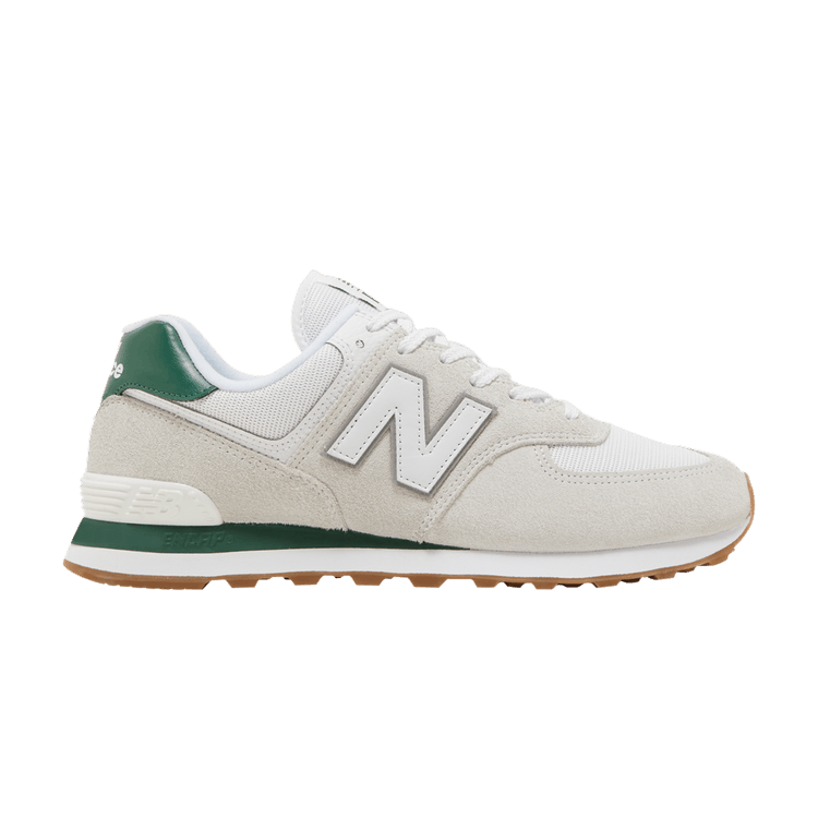 New Balance 574 'White Green Gum'