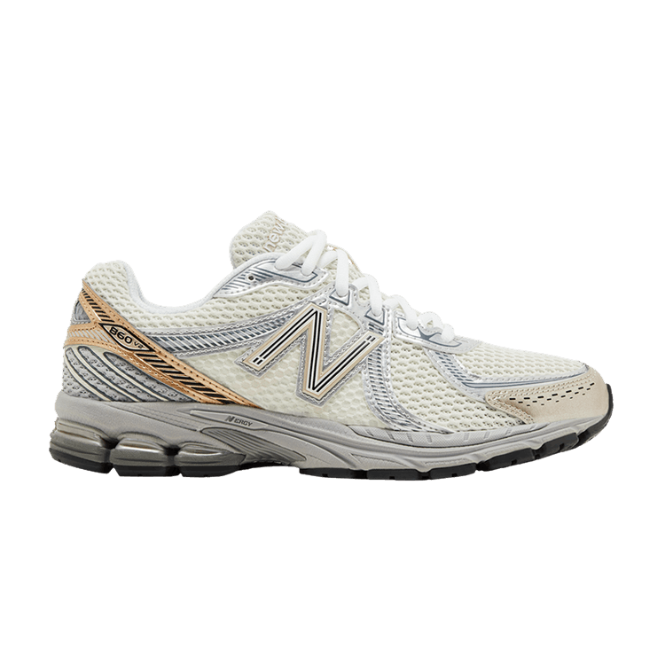 New Balance 860v2 'Sea Salt Gold Metallic'