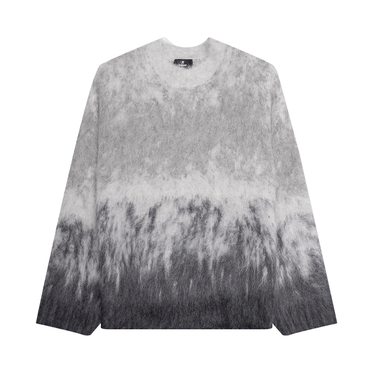 Represent Clo Ombre Knit Sweater 'Light Grey'