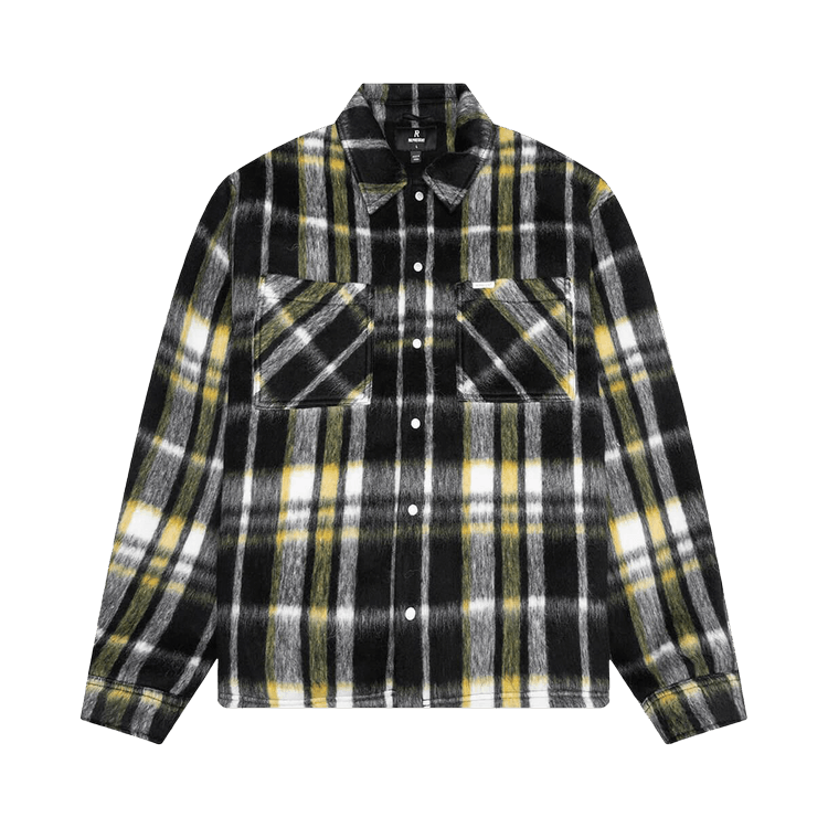 Represent Clo Textured Overshirt 'Jet Black'