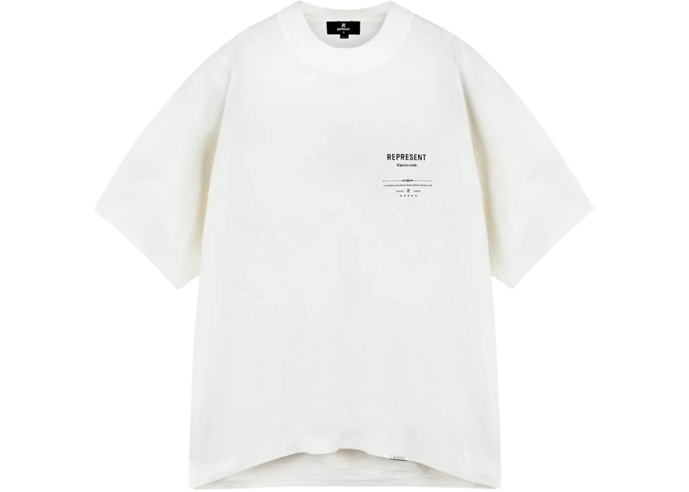 Represent Revere Manor T-shirt Aged White