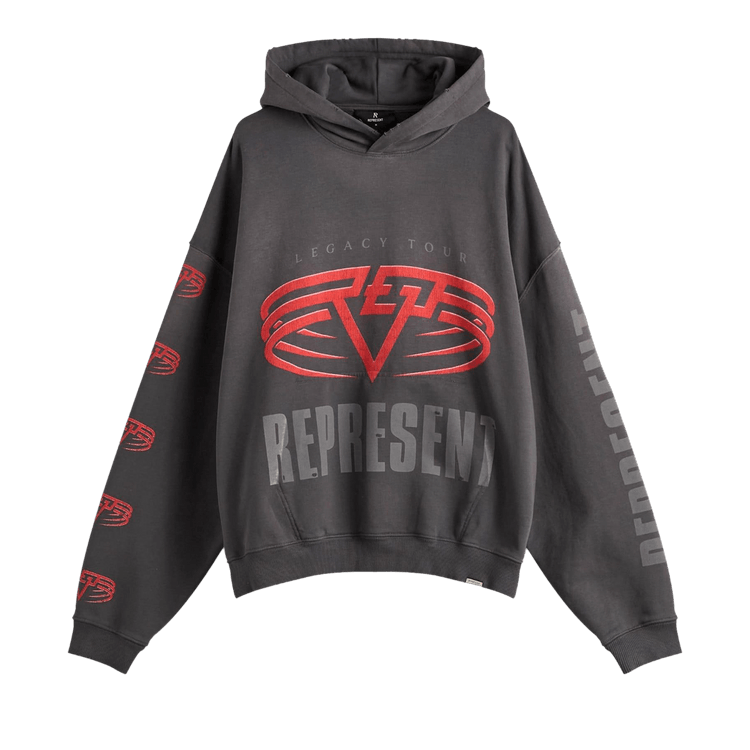 Represent Clo Living Legacy Tour Hoodie 'Sun Fade Grey'