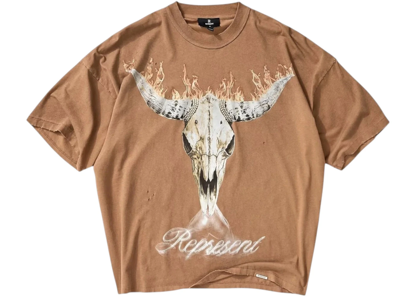 Represent Mlm100592-16 British Cowboys T-Shirt Brown