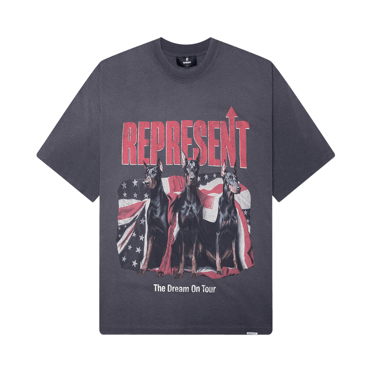 Represent Clo Dream On Tour T-Shirt 'Sun Fade Grey'