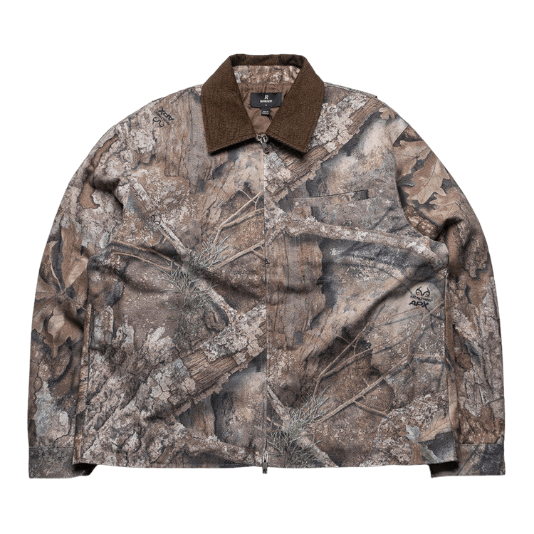 Represent Clo Real Tree Camo Trucker Jacket 'Camo'