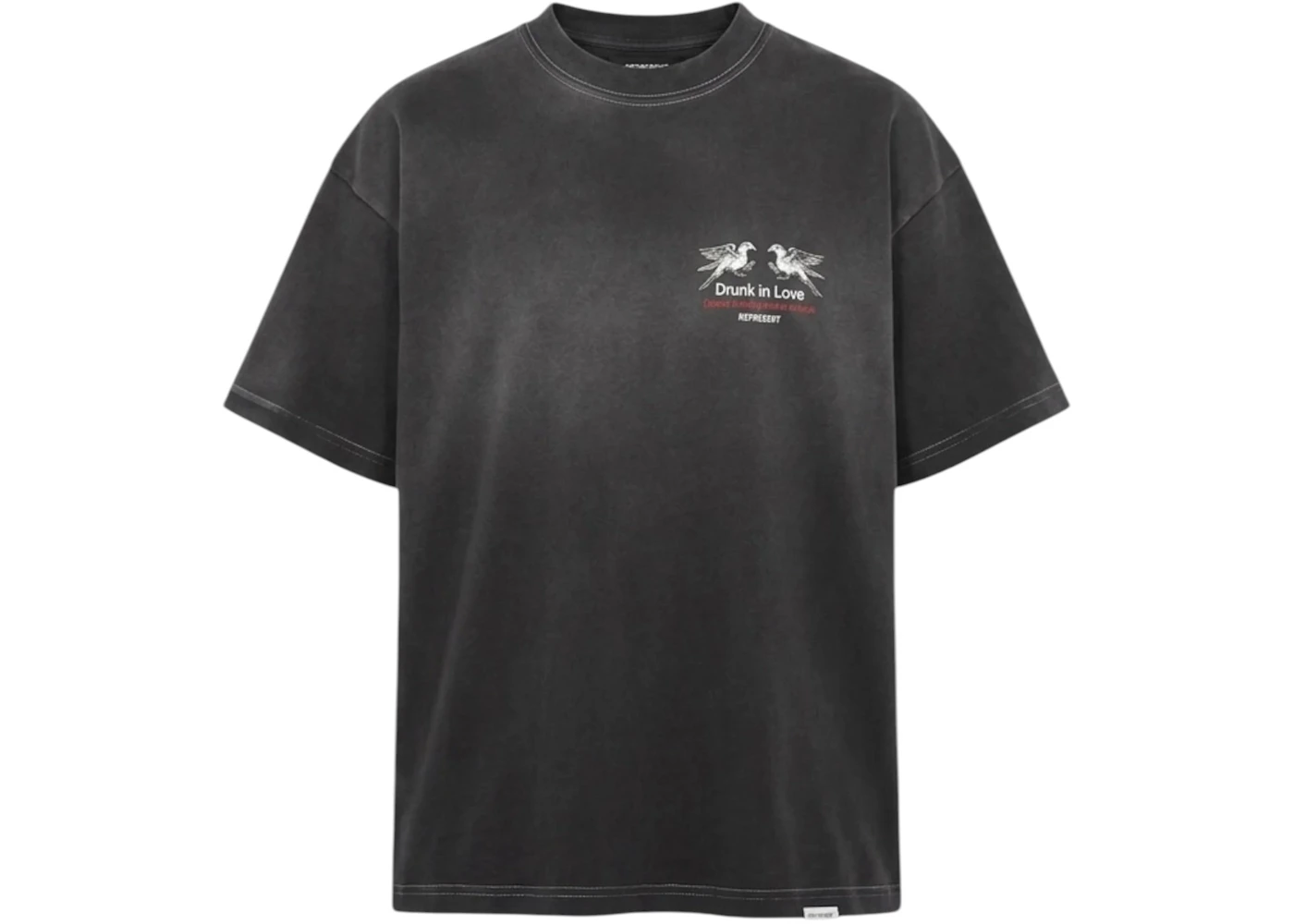 Represent MLM100768-04 24 Hour Service T-Shirt Black