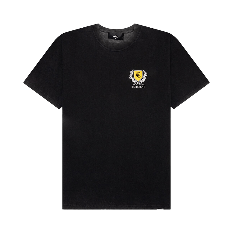 Represent Clo Crest T-Shirt 'Vintage Black'