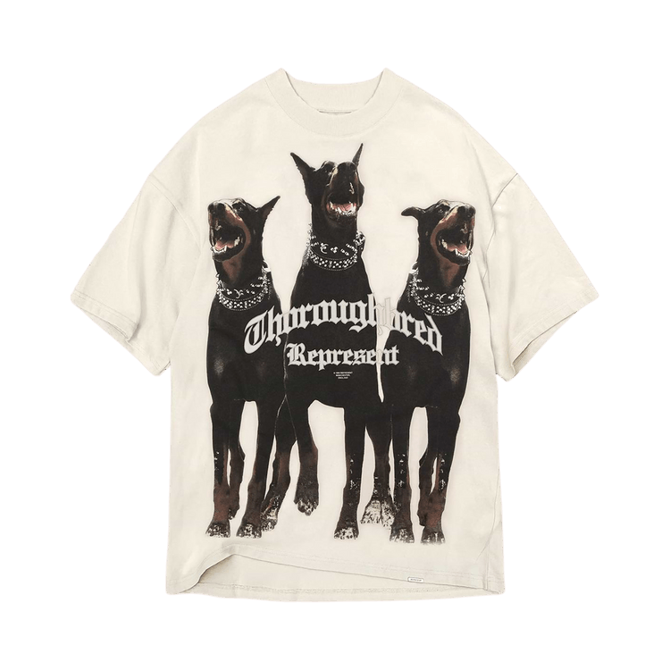 Represent Clo Thoroughbred T-Shirt 'Vintage White'