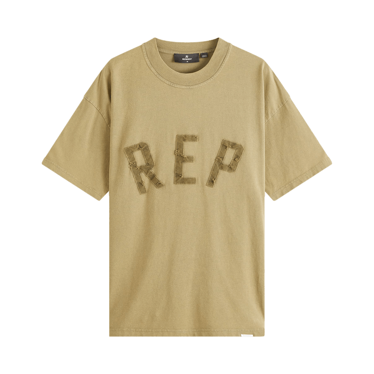 Represent Clo Rep Applique T-Shirt 'Fawn'