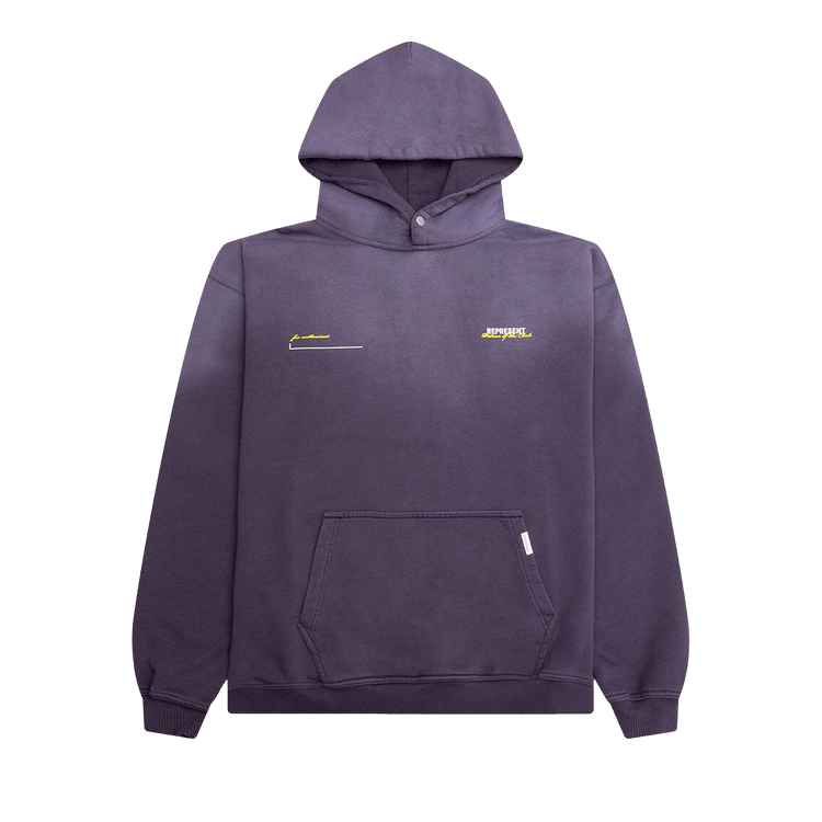 Represent Clo Patron of The Club Hoodie 'Plum'