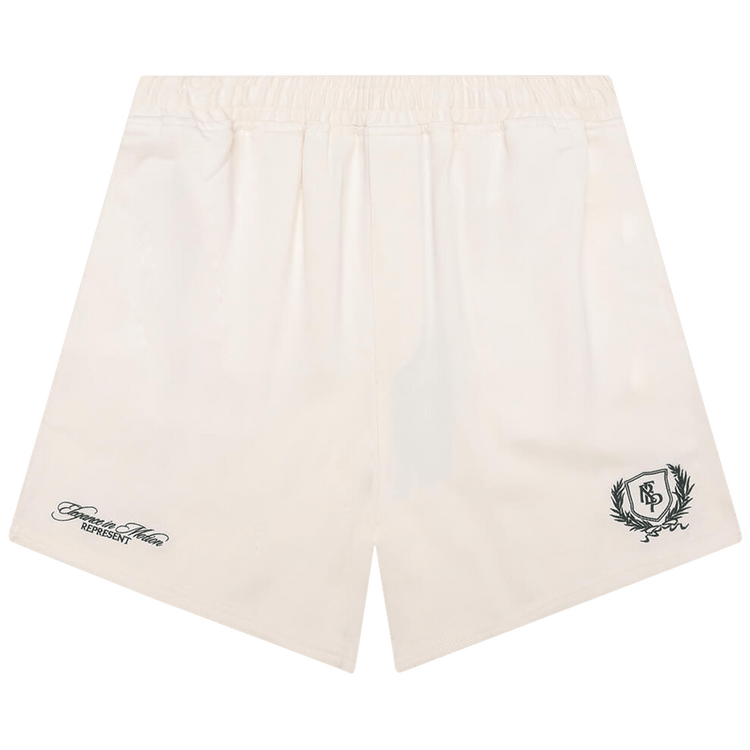 Represent Clo Crest Short 'Antique White'