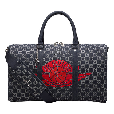 Jordan Monogram 25L Duffel 'Indigo Blue'