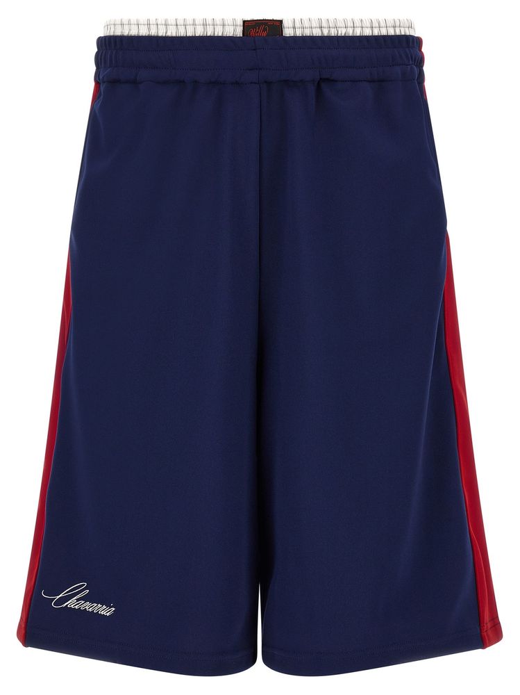 Willy Chavarria Exposed Basketball Bermuda Shorts