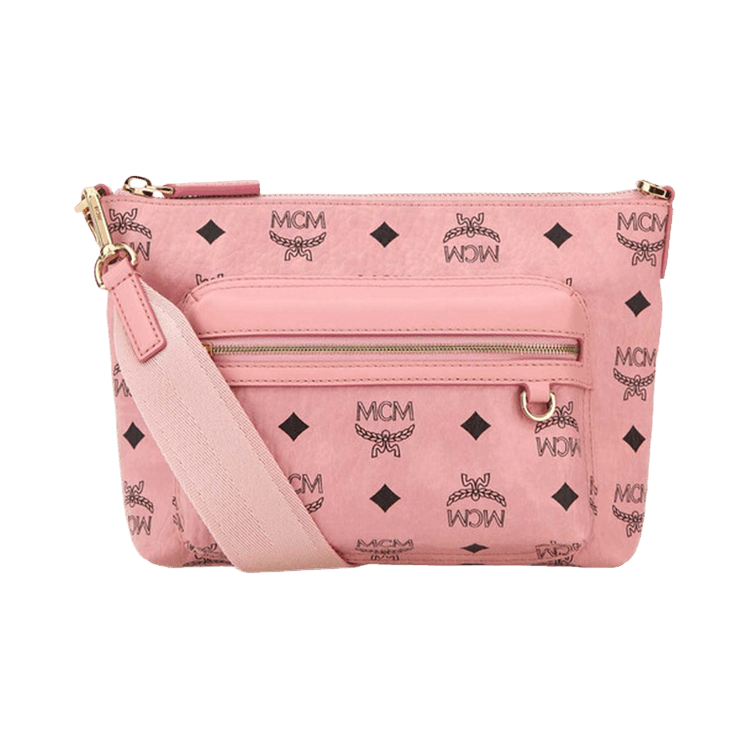 MCM Aren Vi Small Crossbody 'Soft Pink'
