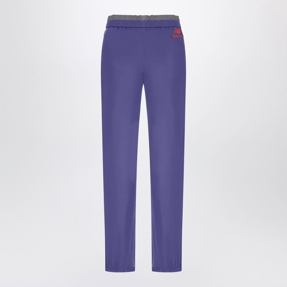 Miu Miu Logo Elastic-Waist Track Pants