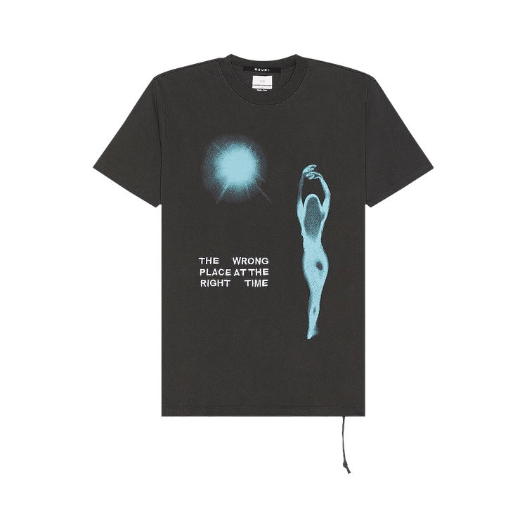 Ksubi Right Time Kash T-Shirt 'Faded Black'