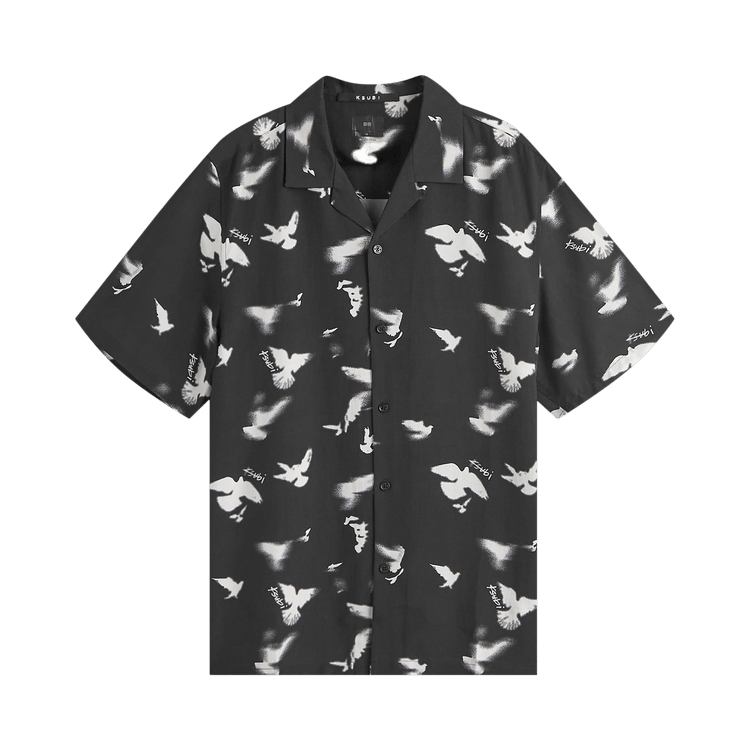 Ksubi Flight Resort Shirt 'Black'
