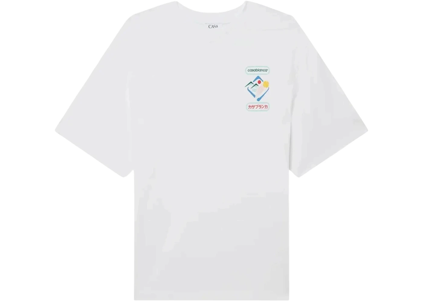 Casablanca Montagne Sportif Oversized T-shirt White