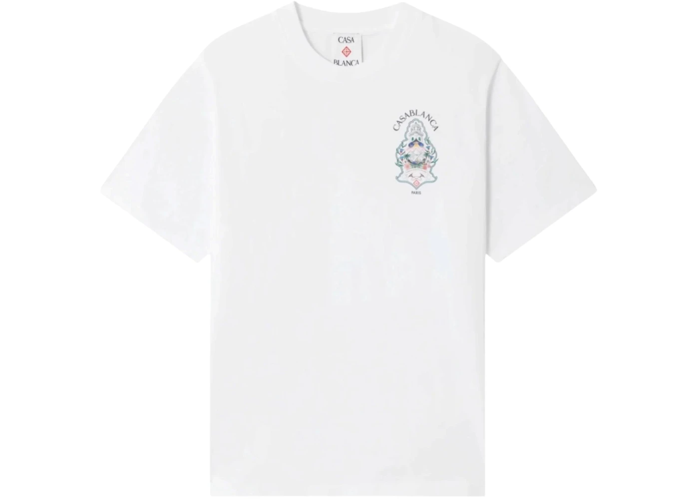 Casablanca Classic Hotel Emblem Tee White