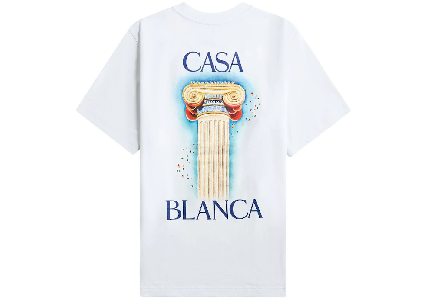 Casablanca La Colomne T-shirt White