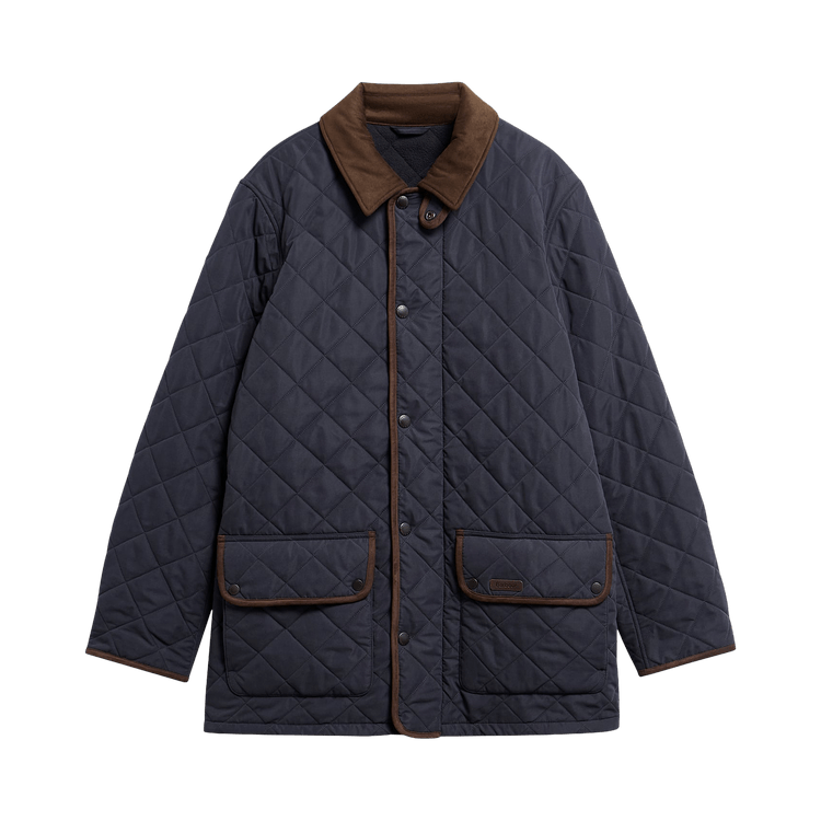 Barbour Thuirsby Polarquilt Jacket 'Dark Navy'