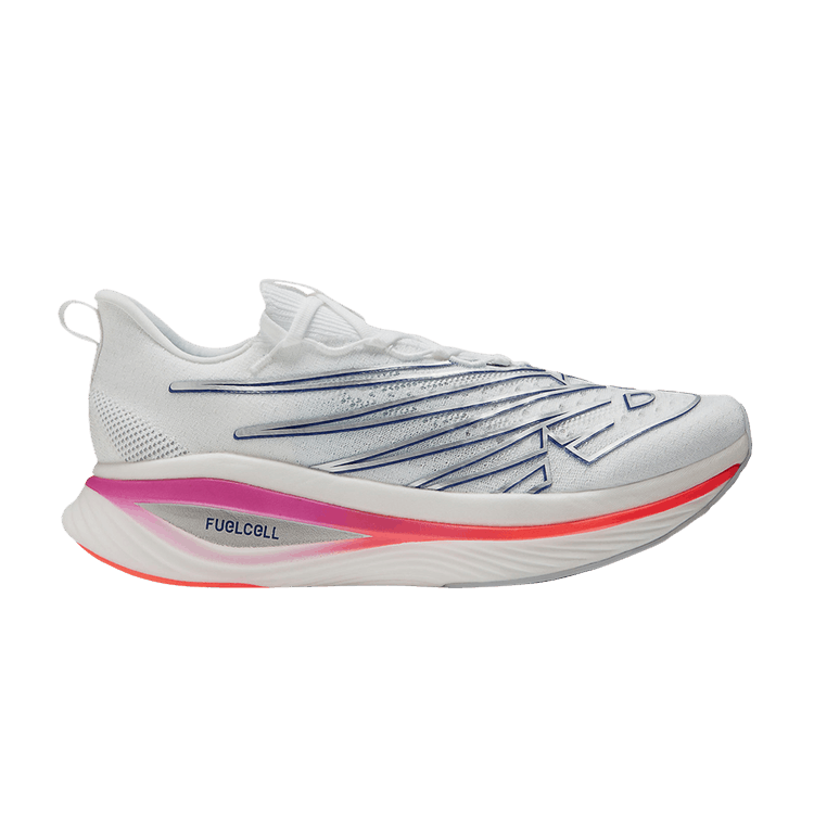 New Balance FuelCell SuperComp Elite v3 'White Blue Magenta'