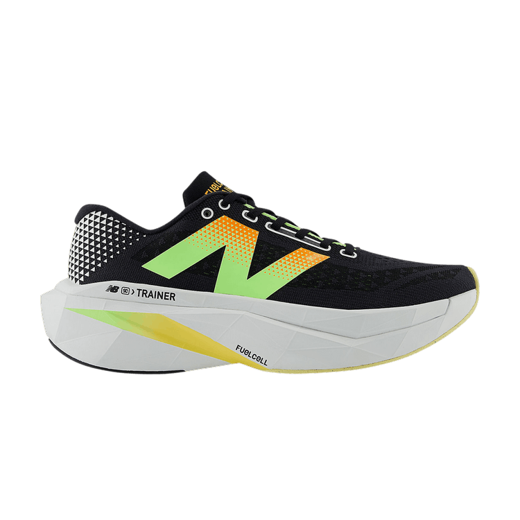 New Balance FuelCell SuperComp Trainer v3 'Black Bleached Lime Glo'