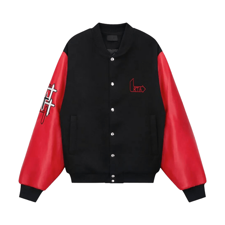 RtA Marty Jacket 'Black Red Flame Logo'