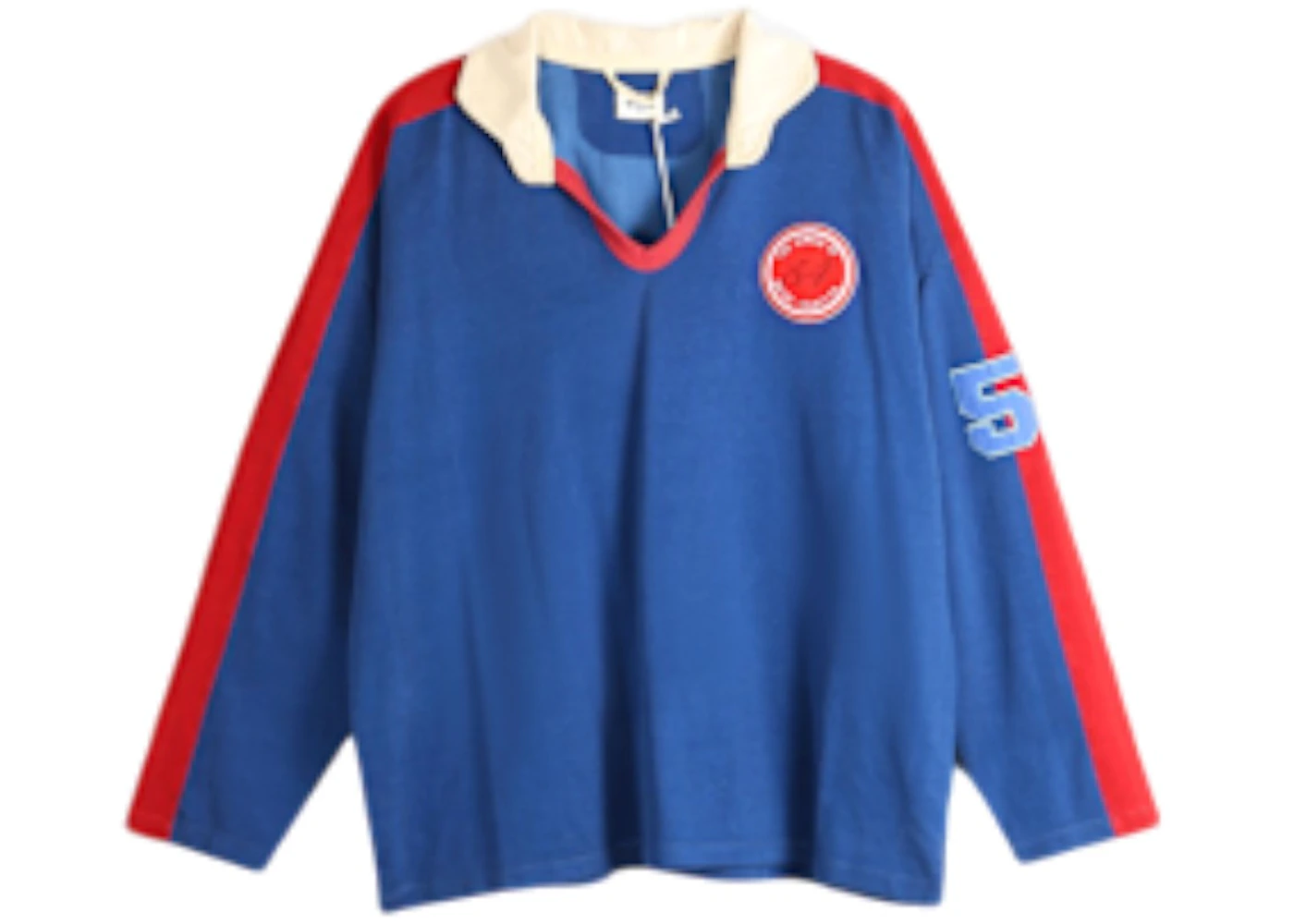 Bode Lakewood Polo Shirt Blue