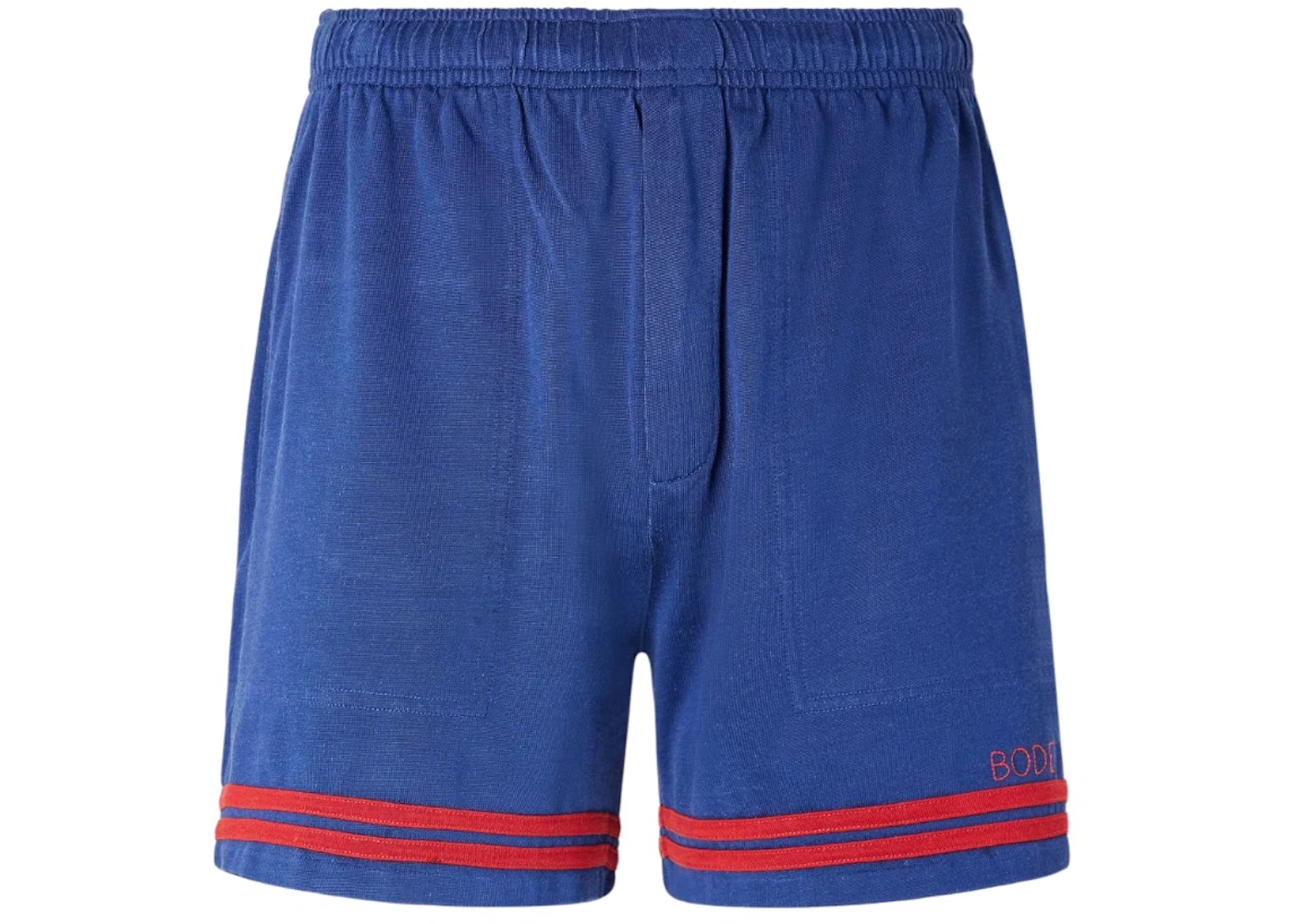 Bode Lakewood Shorts Blue