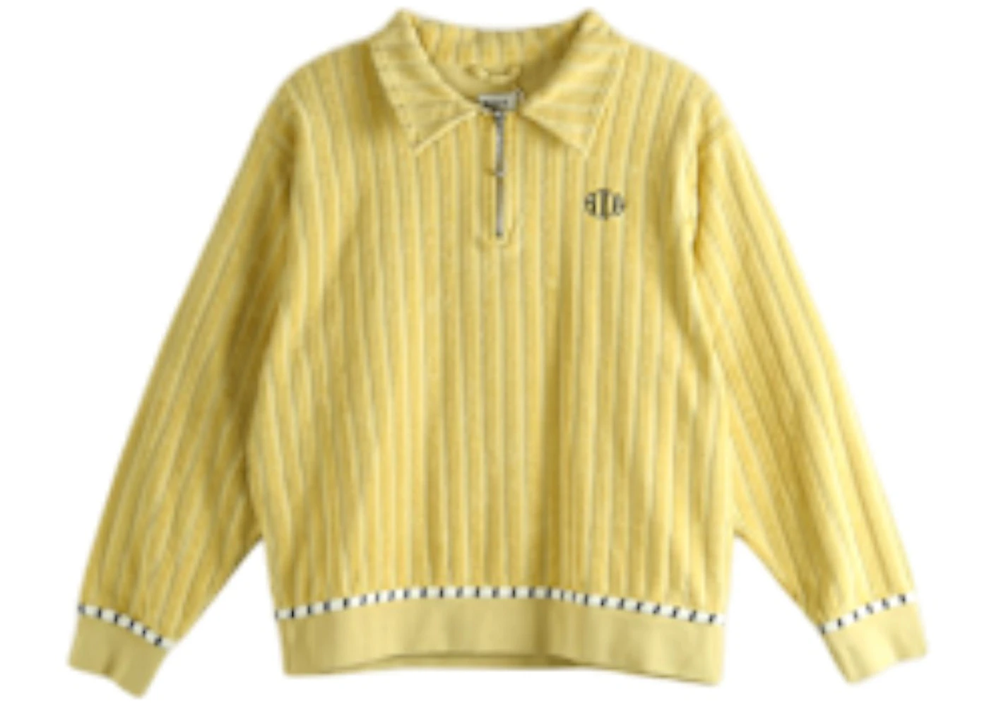 Bode Croquet Ground Pullover Green
