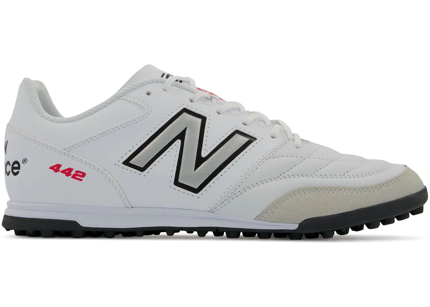 New Balance 442 v2 Team TF White Black