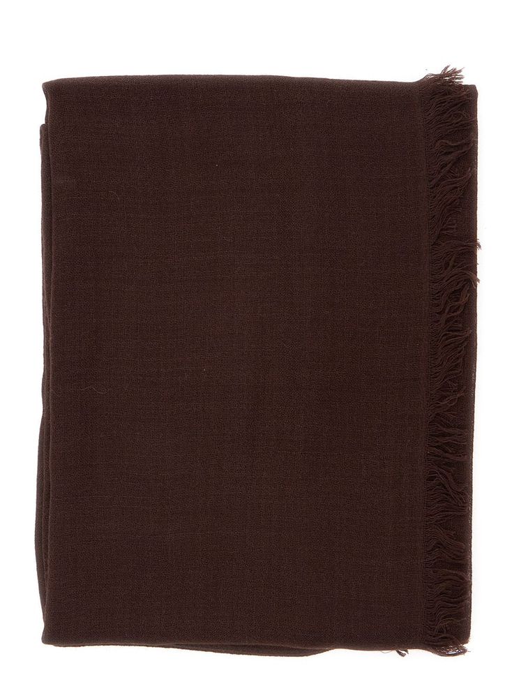 Brunello Cucinelli Fringed Lightweight Scarf