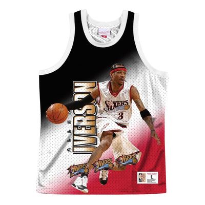 Mitchell & Ness x NBA Philadelphia 76ers Behind The Back Jersey 'Allen Iverson 3'